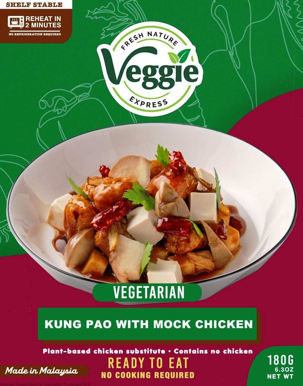 Kung Pao with Mock Chicken